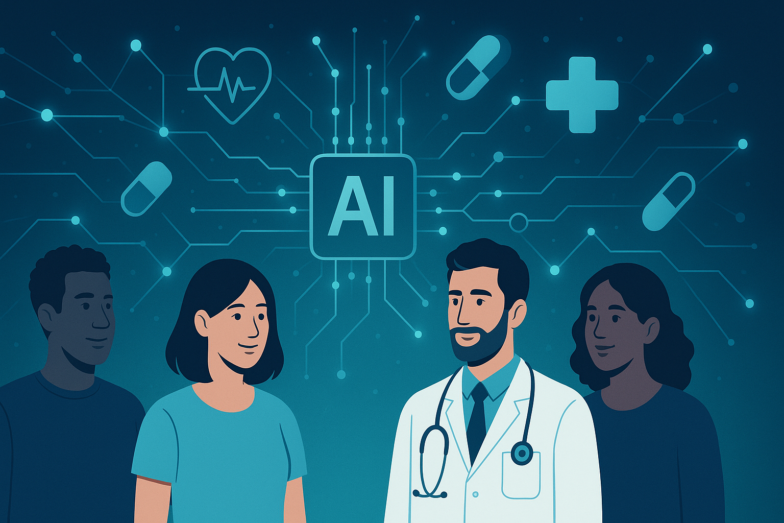 Cover image for How AI Is Actually Saving Lives: 10 Real-World Breakthroughs in 2024-2025